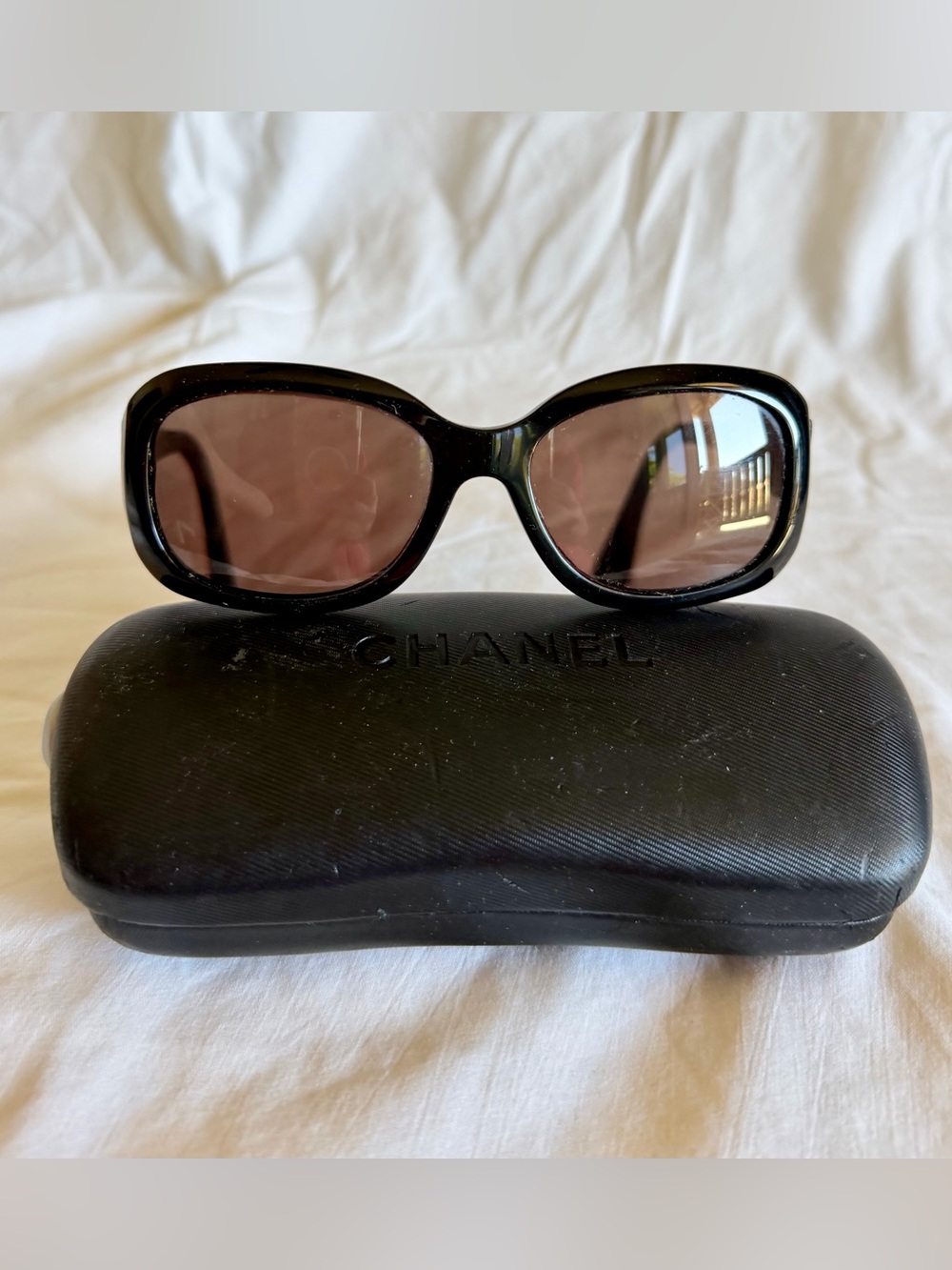 Chanel Black 5102 C501/87  54 17 135 with CC logo Sunglasses - Picture 4 of 13
